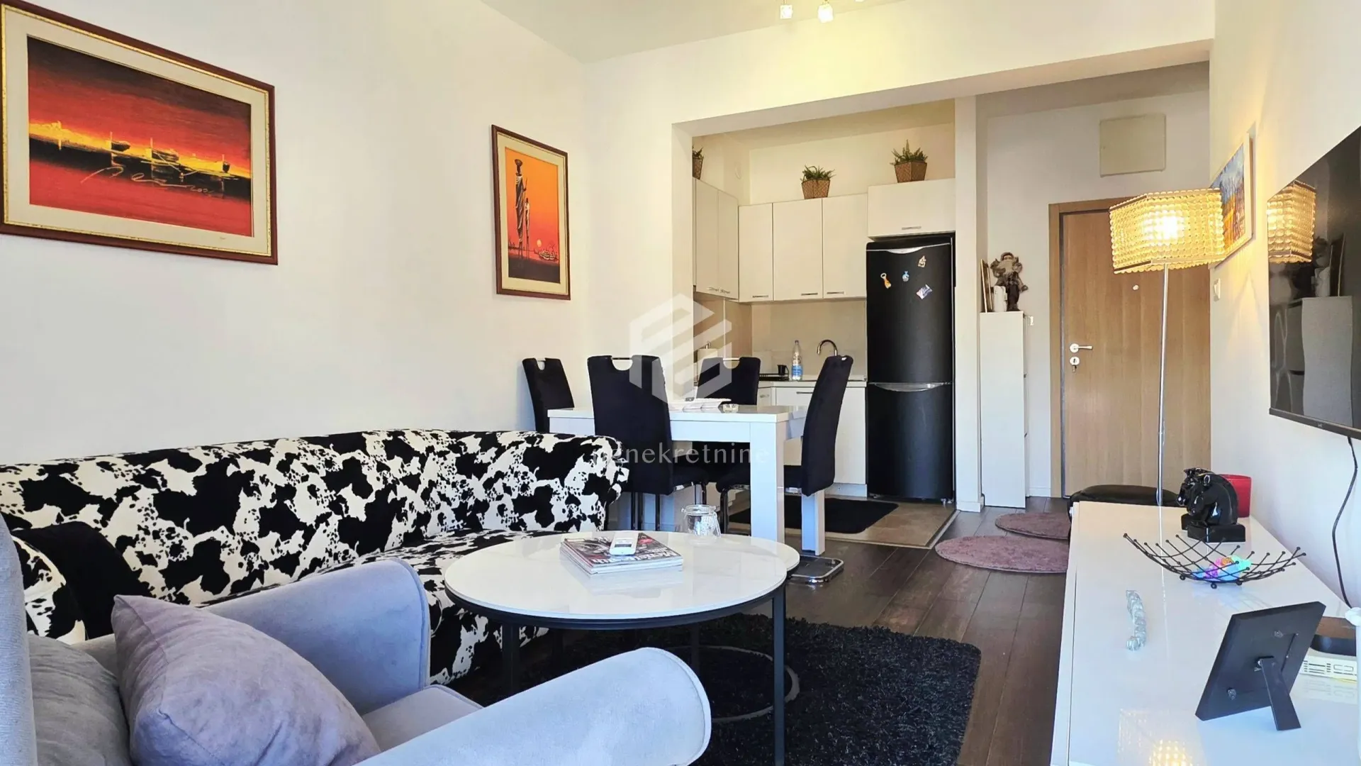Rent, one bedroom apartment, 48m², Vezirov Most, Podgorica