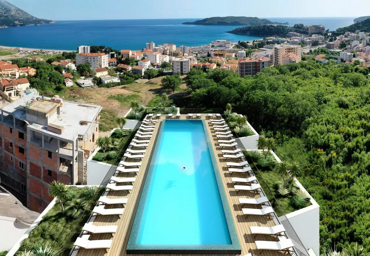 Sale, one bedroom apartment, 55m², Bečići, Budva