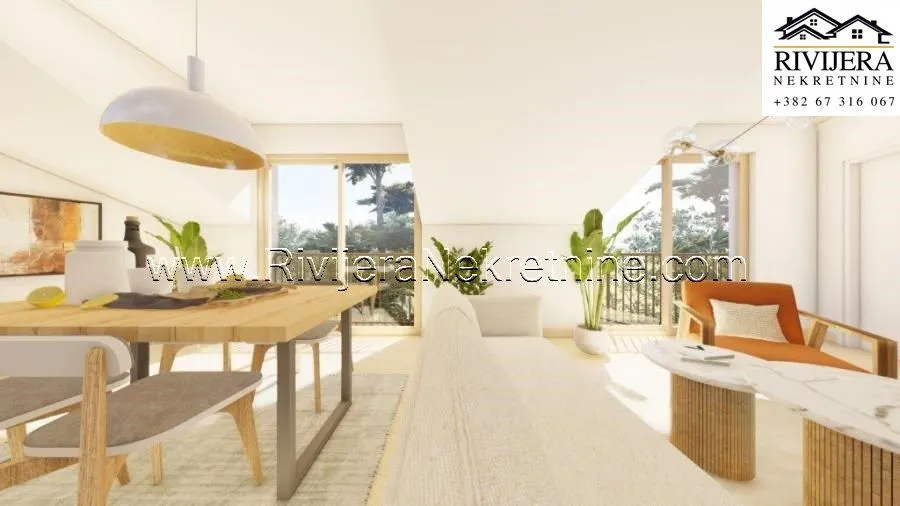 Prodaja, dvosoban stan, 65m², Tivat, Crna Gora