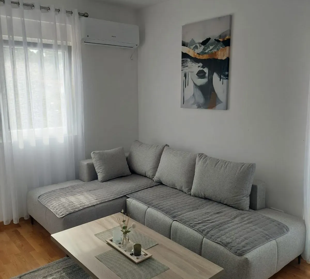 Rent, two bedroom apartment, 61m², Zagorič, Podgorica