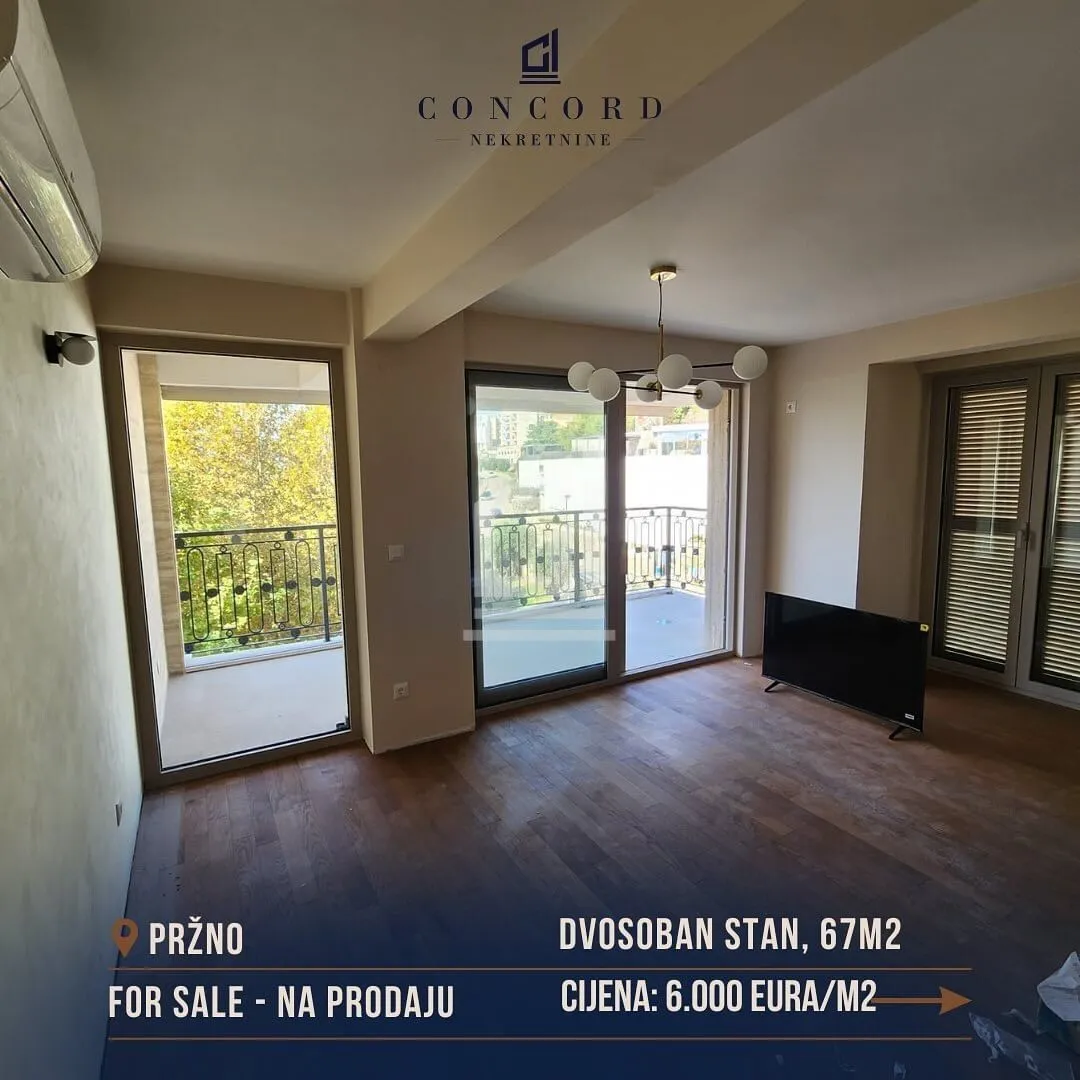 Sale, two bedroom apartment, 67m², Budva, Crna Gora