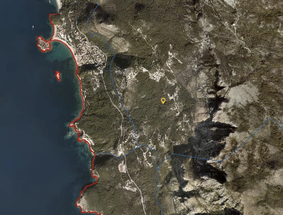 Prodaja, plac, 700m², Sveti Stefan, Budva