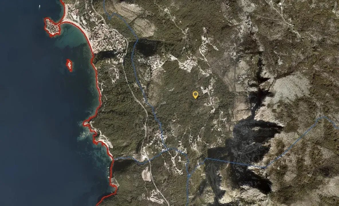 Sale, land lot, 700m², Sveti Stefan, Budva