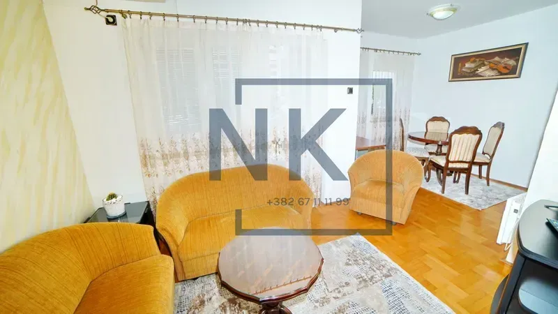 Rent, one bedroom apartment, 44m², Preko Morače, Podgorica