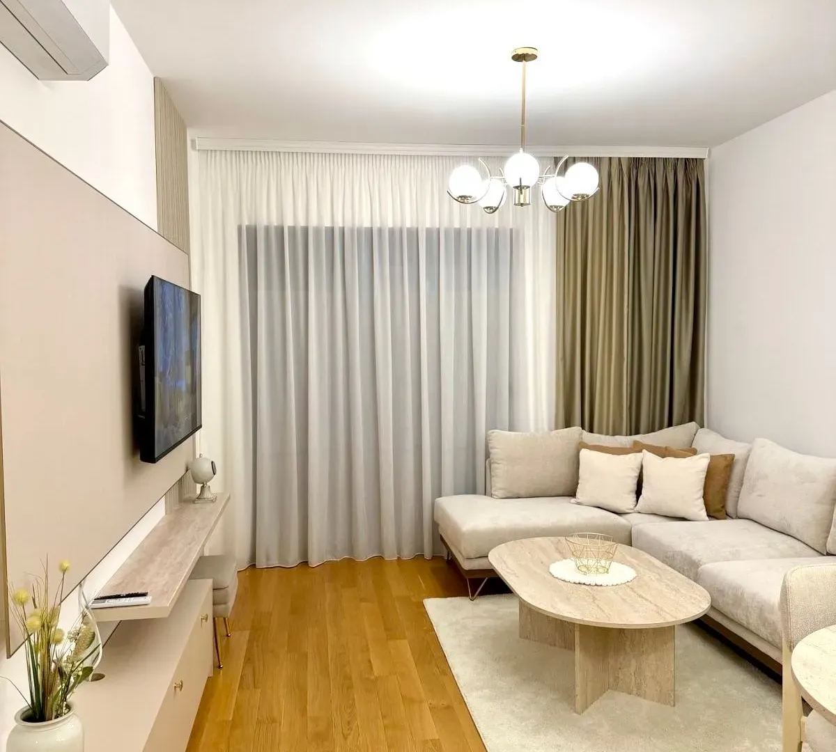 Rent, one bedroom apartment, 50m², Zabjelo, Podgorica