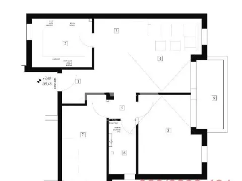 Sale, three bedroom apartment, 71m², Lekino Brdo, Voždovac Sve Podlokacije - image 8