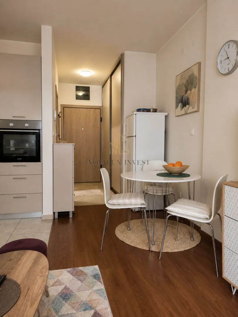 Izdavanje, jednosoban stan, 30m², Master Kvart, Podgorica