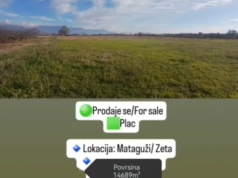 Sale, land lot, 14650m², Zeta, Podgorica - image 2