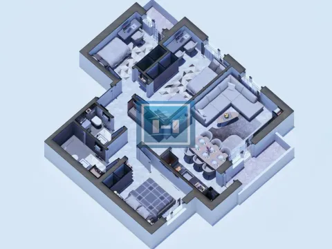 Sale, three bedroom apartment, 79m², Centar, Ćuprija - image 6