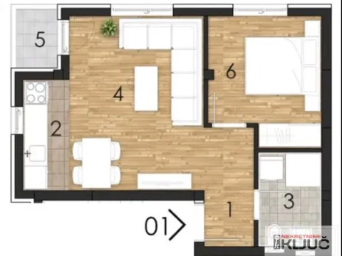 Prodaja, jednosoban stan, 37m², Adice, Novi Sad Sve Podlokacije