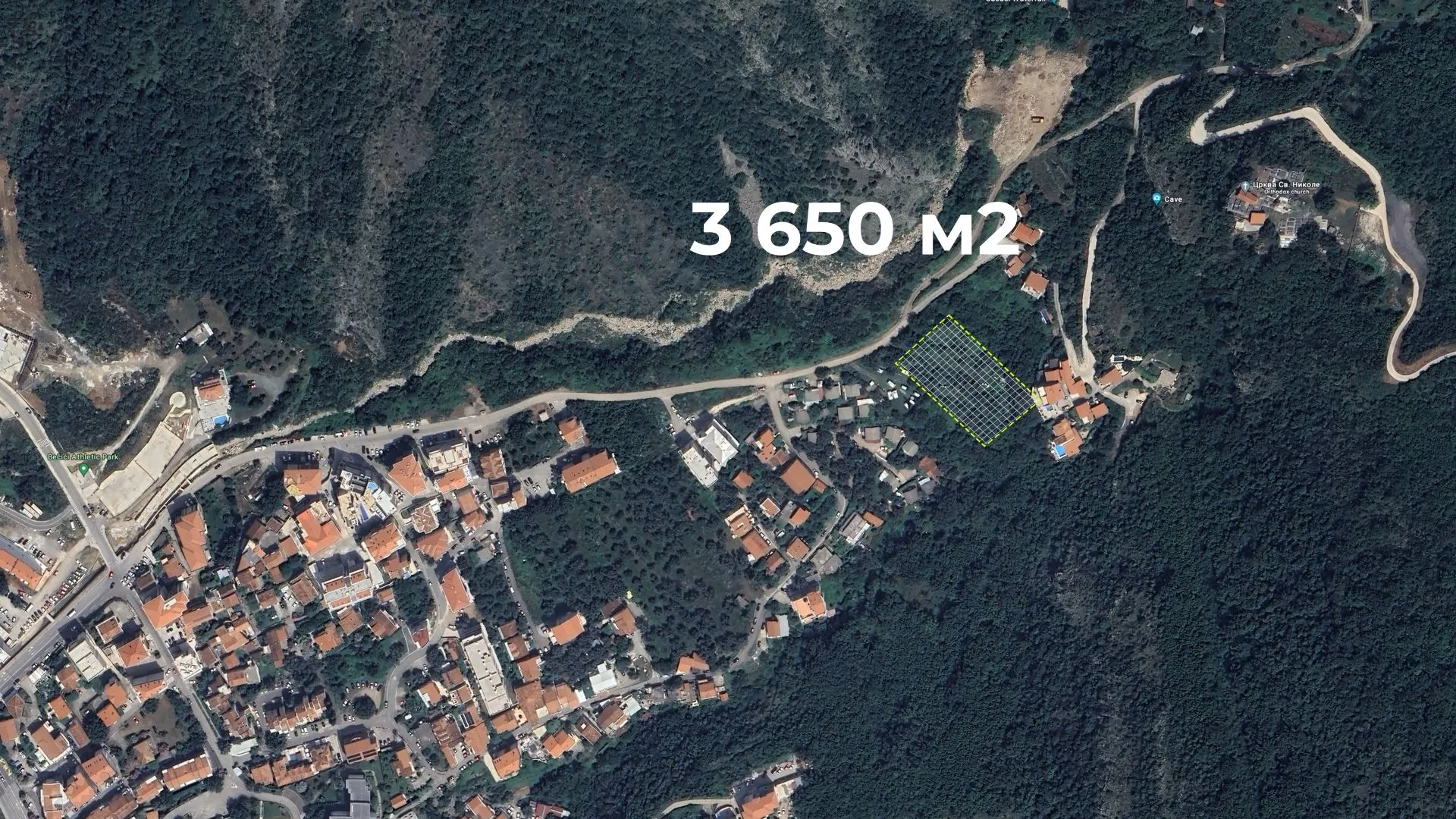 Prodaja, plac, 3650m², Budva, Crna Gora