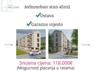 Prodaja, jednosoban stan, 45m², Malo Brdo, Podgorica - image 1