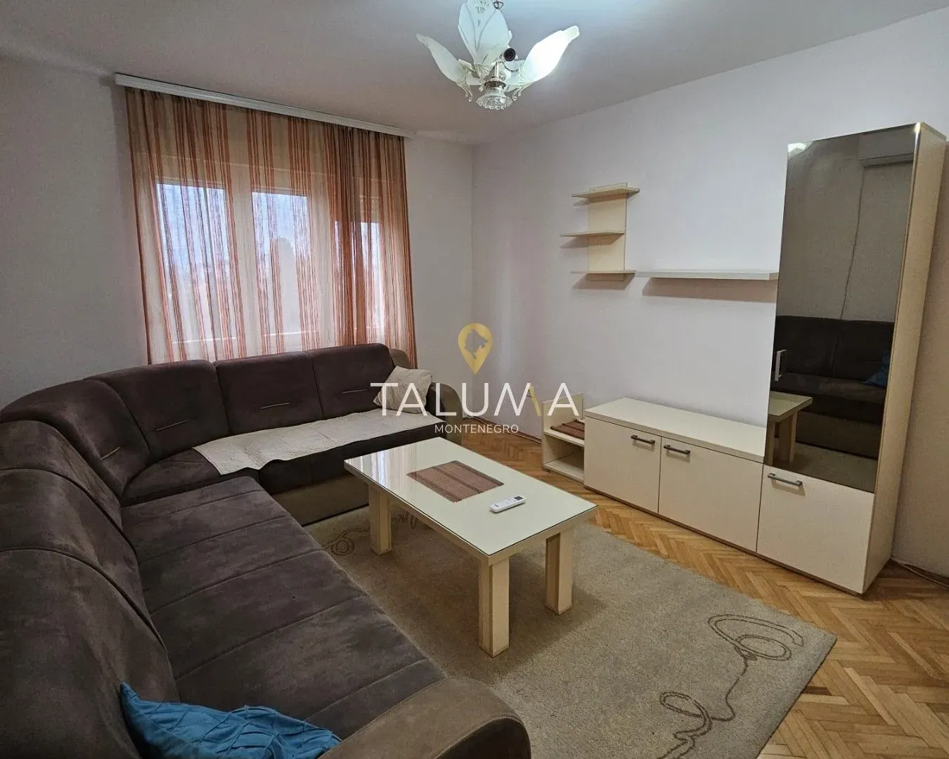 Rent, one bedroom apartment, 46m², Zabjelo, Podgorica