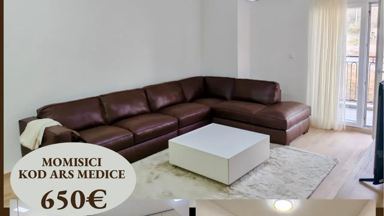 Izdavanje, dvosoban stan, 79m², Momišići, Podgorica