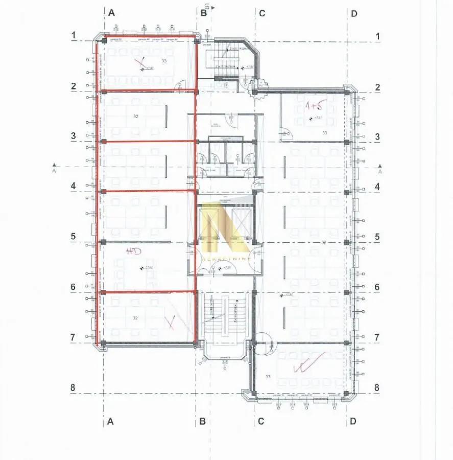 Rent, office space, 320m², Salajka, Novi Sad Sve Podlokacije