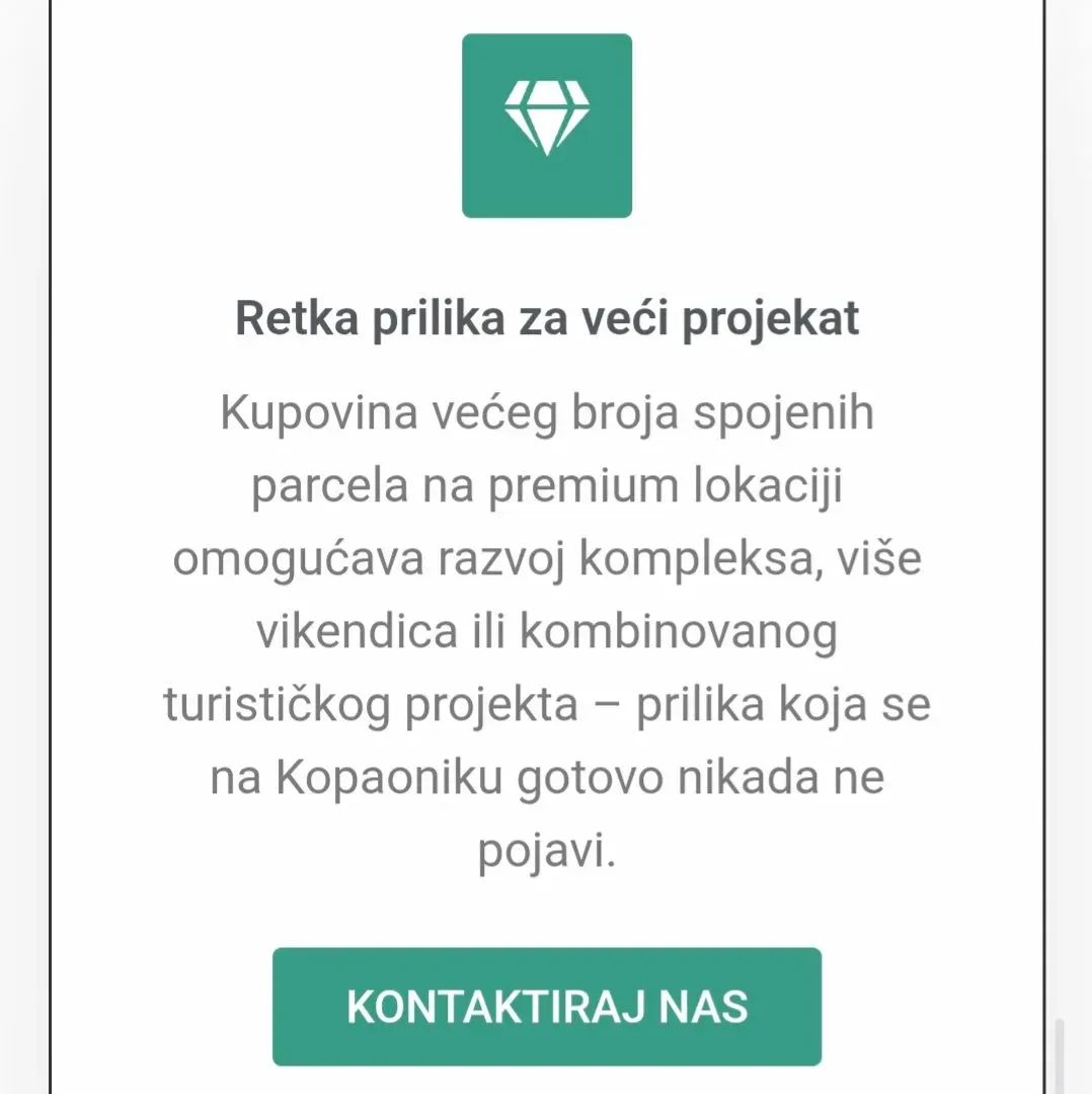 Prodaja, plac, 5000m², Kraljevi Čardaci, Kopaonik