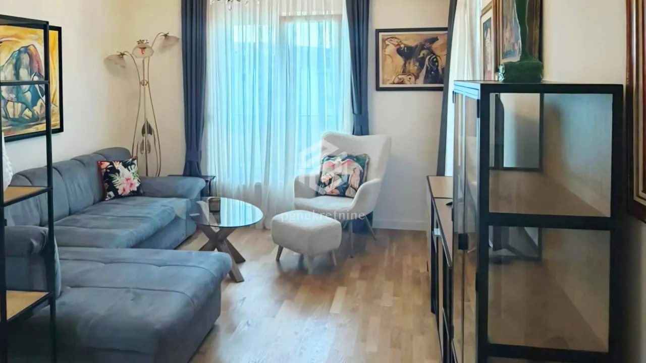 Rent, one bedroom apartment, 46m², Zabjelo, Podgorica