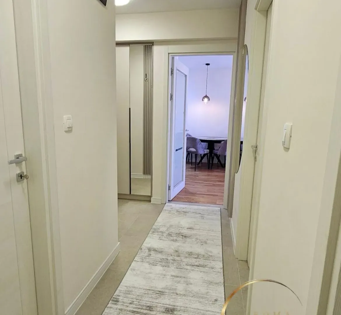 Rent, two bedroom apartment, 58m², Pobrežje, Podgorica