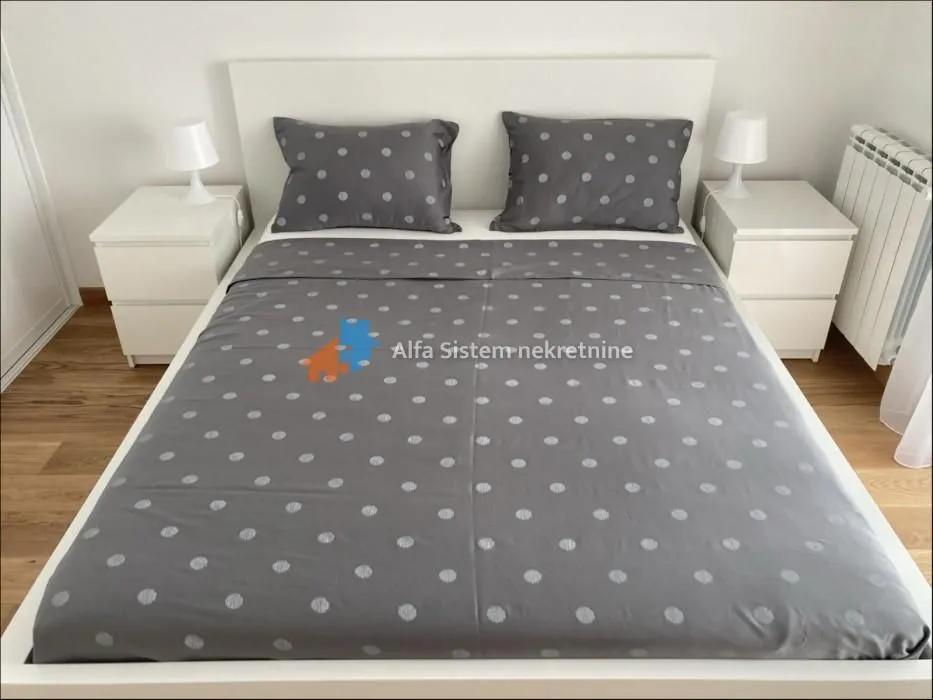 Izdavanje, dvosoban stan, 54m², Novi Beograd Blok 65, Novi Beograd Sve Podlokacije