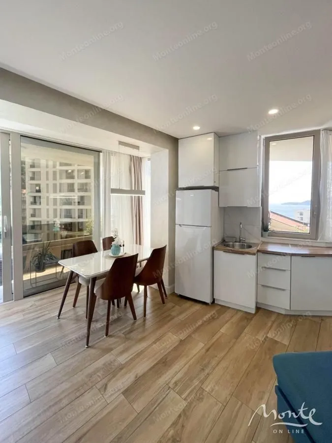 Prodaja, jednosoban stan, 55m², Rafailovići, Budva