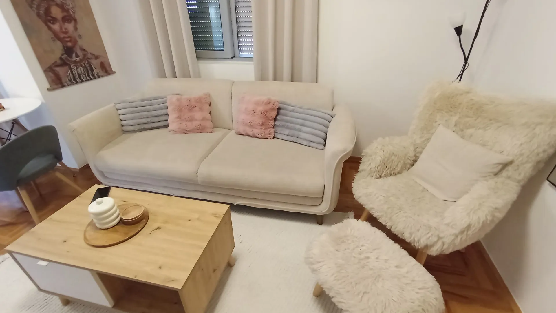 Rent, one bedroom apartment, 47m², Preko Morače, Podgorica