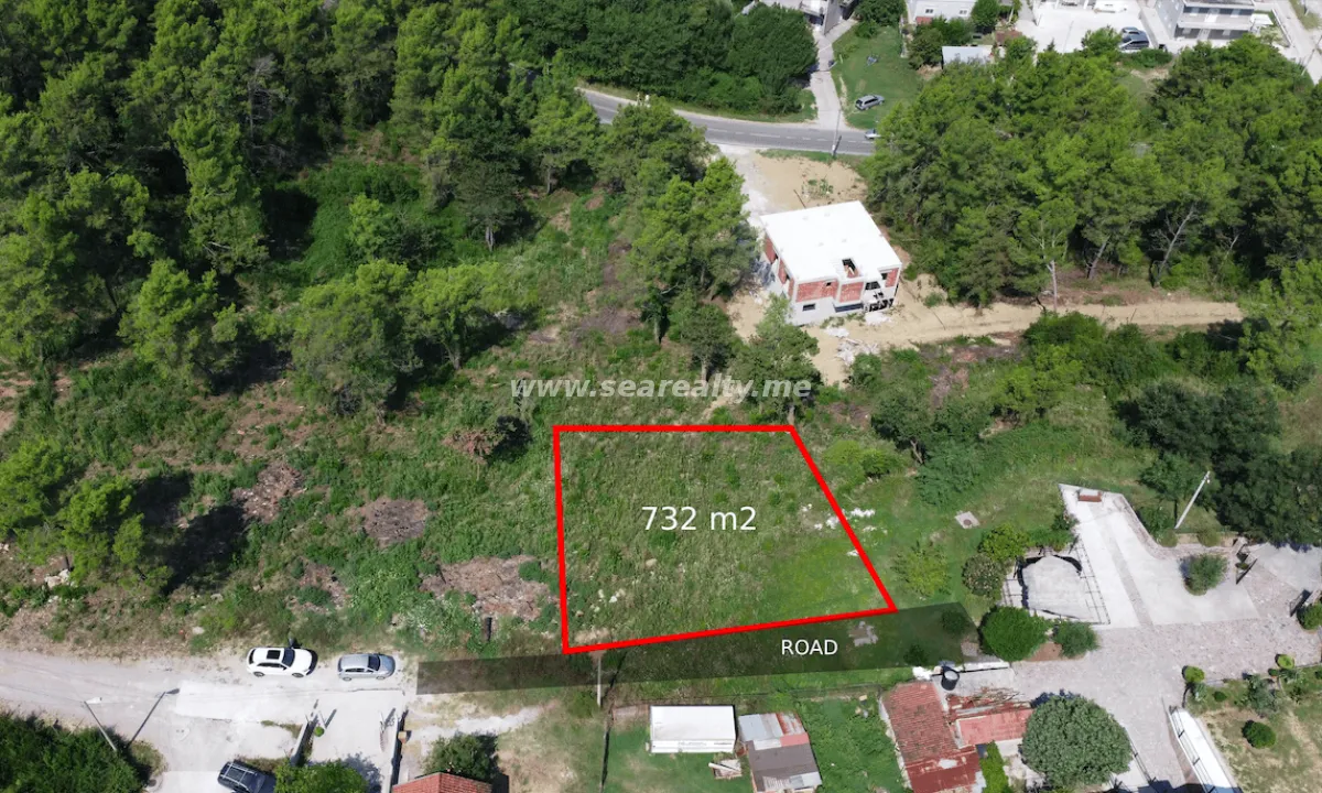 Prodaja, plac, 700m², Mrčevac, Tivat