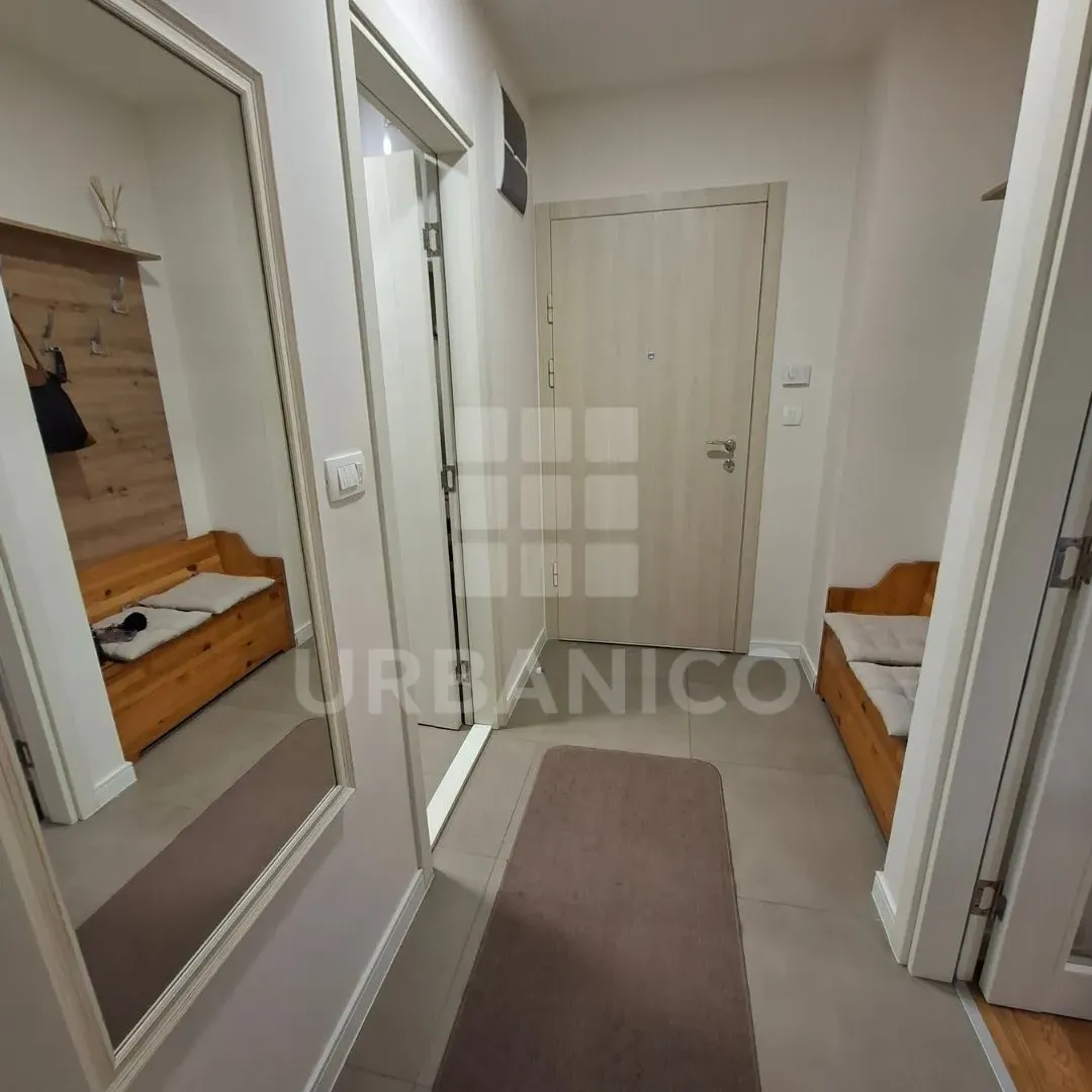 Rent, one bedroom apartment, 42m², Pobrežje, Podgorica