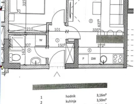 Sale, studio apartment, 33m², Tivat, Crna Gora - image 8