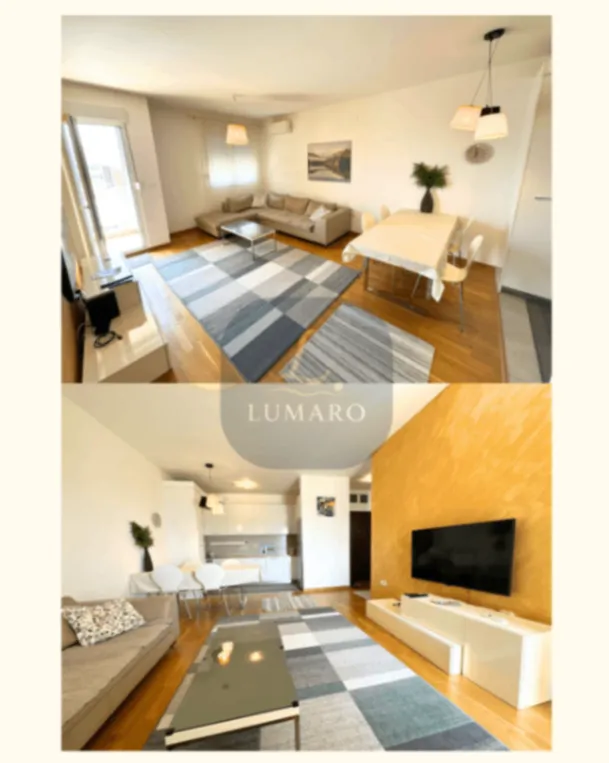 Rent, two bedroom apartment, 64m², City Kvart, Podgorica