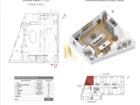 Prodaja, trosoban stan, 81m², Petrovaradin, Novi Sad - image 3