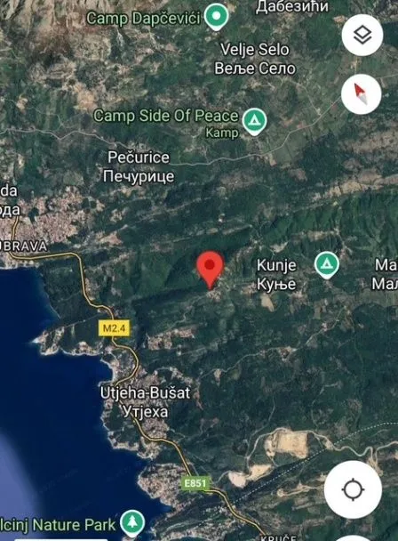 Sale, land lot, 2156m², Kunje, Bar