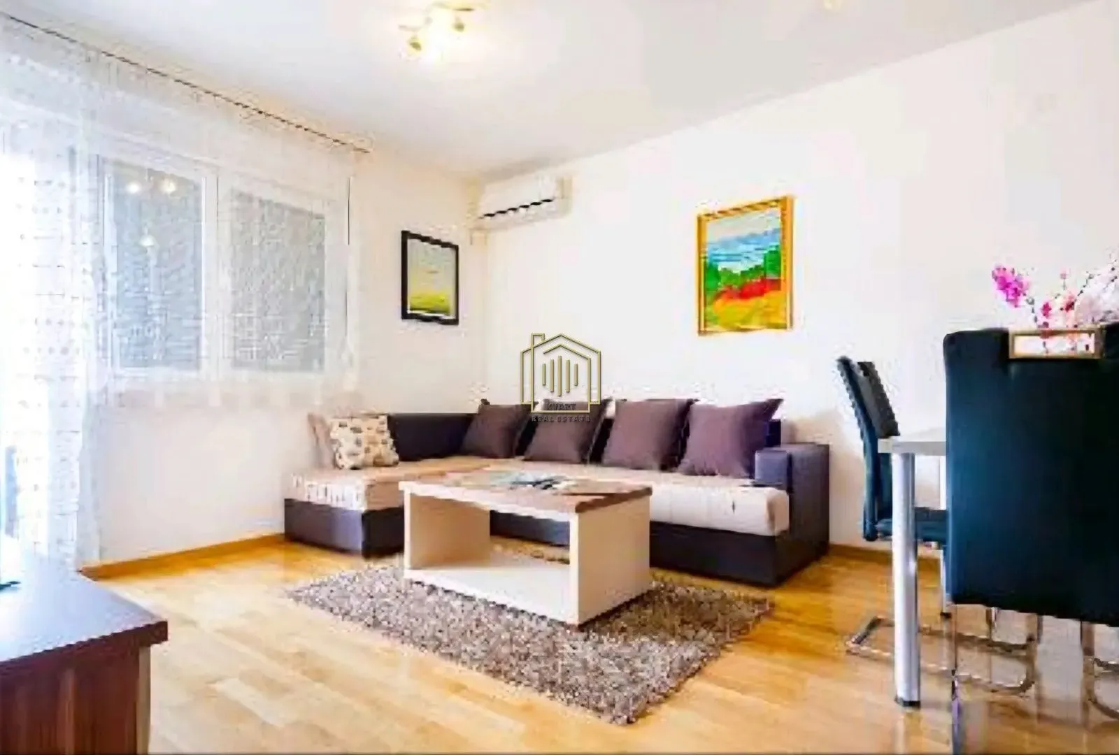 Izdavanje, jednosoban stan, 45m², Stari Aerodrom, Podgorica