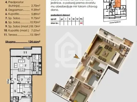 Prodaja, četvorosoban stan, 116m², Bulbulder, Zvezdara Sve Podlokacije - image 2