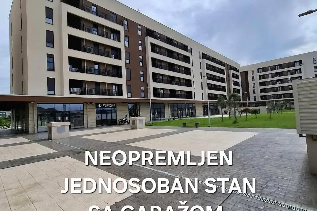 Rent, one bedroom apartment, 45m², New City, Podgorica