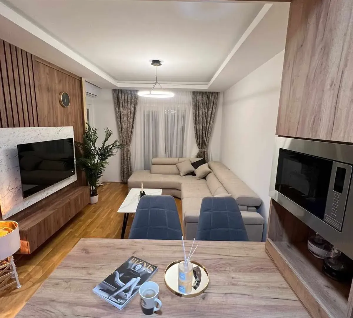 Rent, one bedroom apartment, 43m², Stari Aerodrom, Podgorica