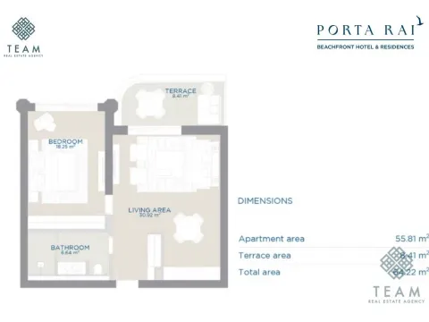 Sale, studio apartment, 64m², Velika Plaža, Ulcinj - image 2