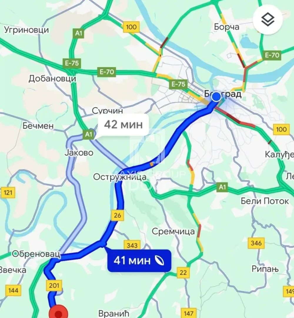 Prodaja, plac, 976m², Draževac, Obrenovac