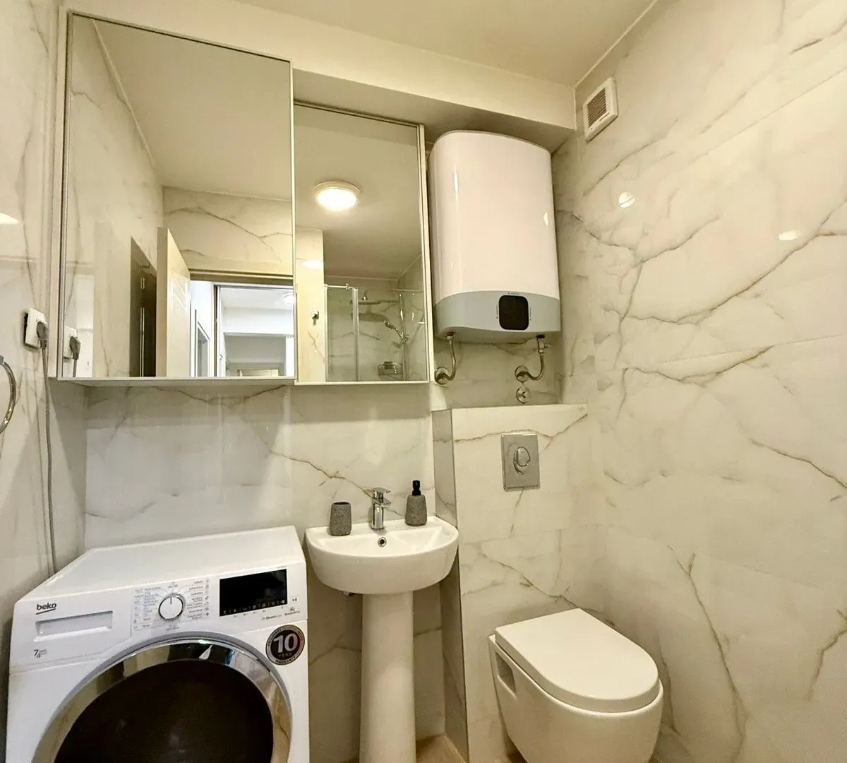 Rent, one bedroom apartment, 50m², Pobrežje, Podgorica