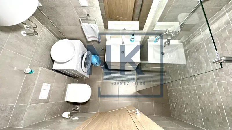 Izdavanje, jednosoban stan, 52m², Master Kvart, Podgorica