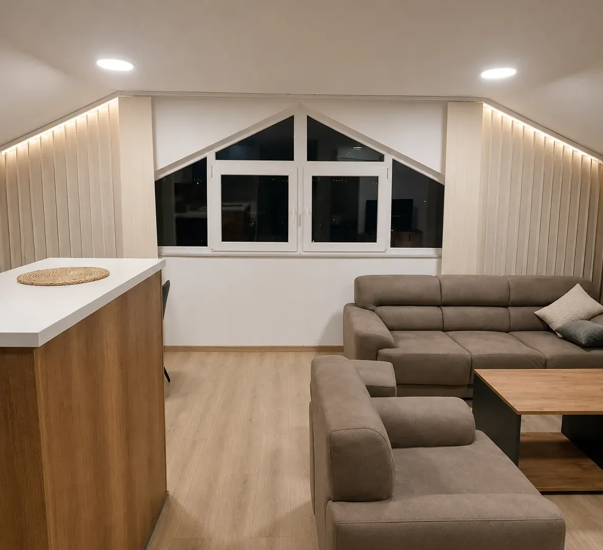 Rent, three bedroom apartment, 72m², Donja Gorica, Podgorica