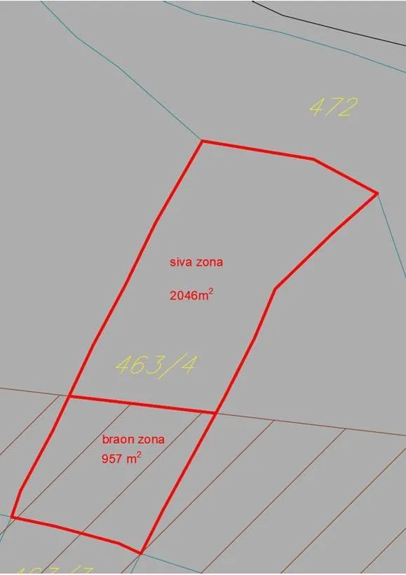 Sale, land lot, 3018m², Kolašin, Crna Gora