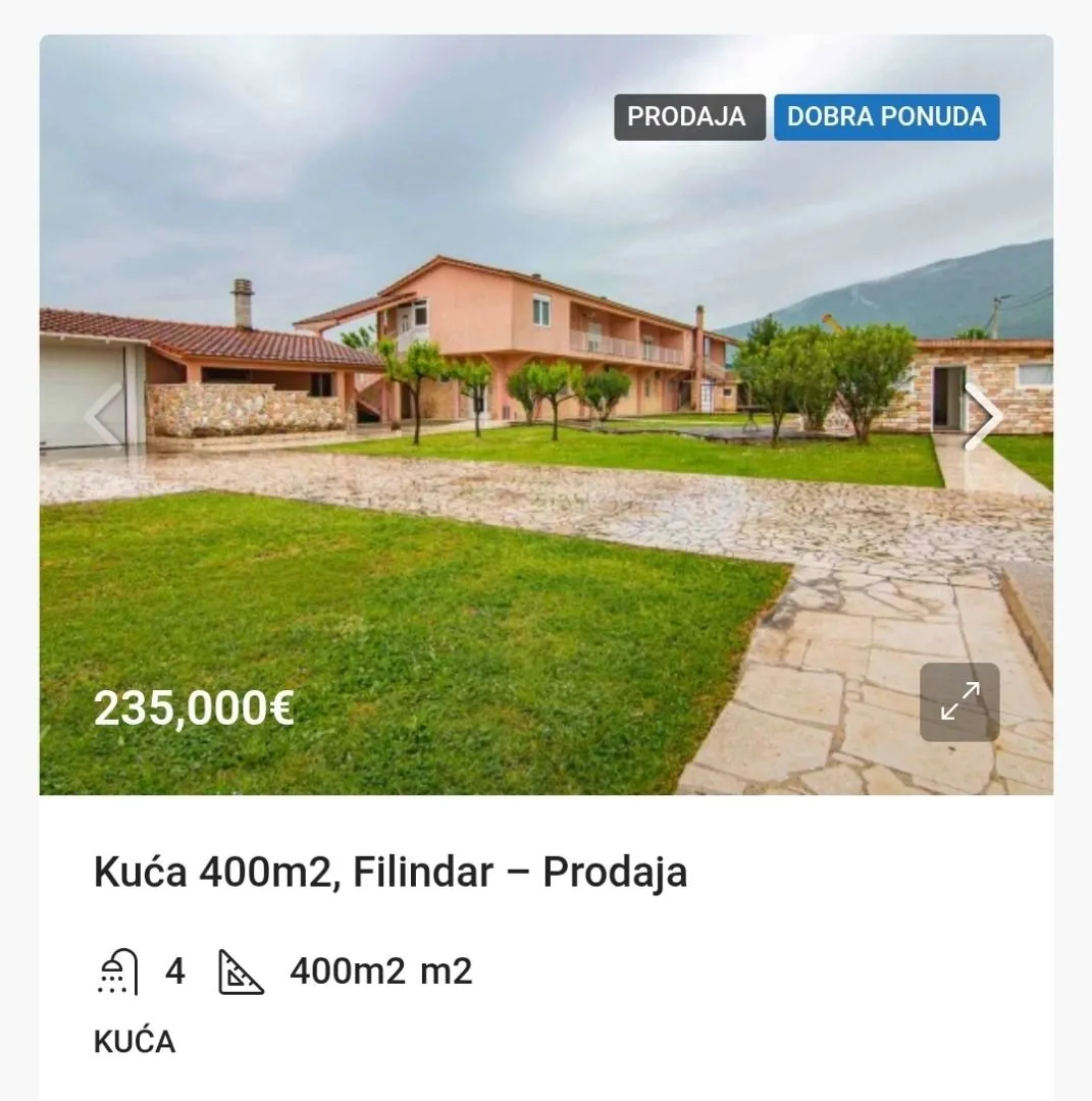 Prodaja, kuća, 400m², Glavica, Danilovgrad