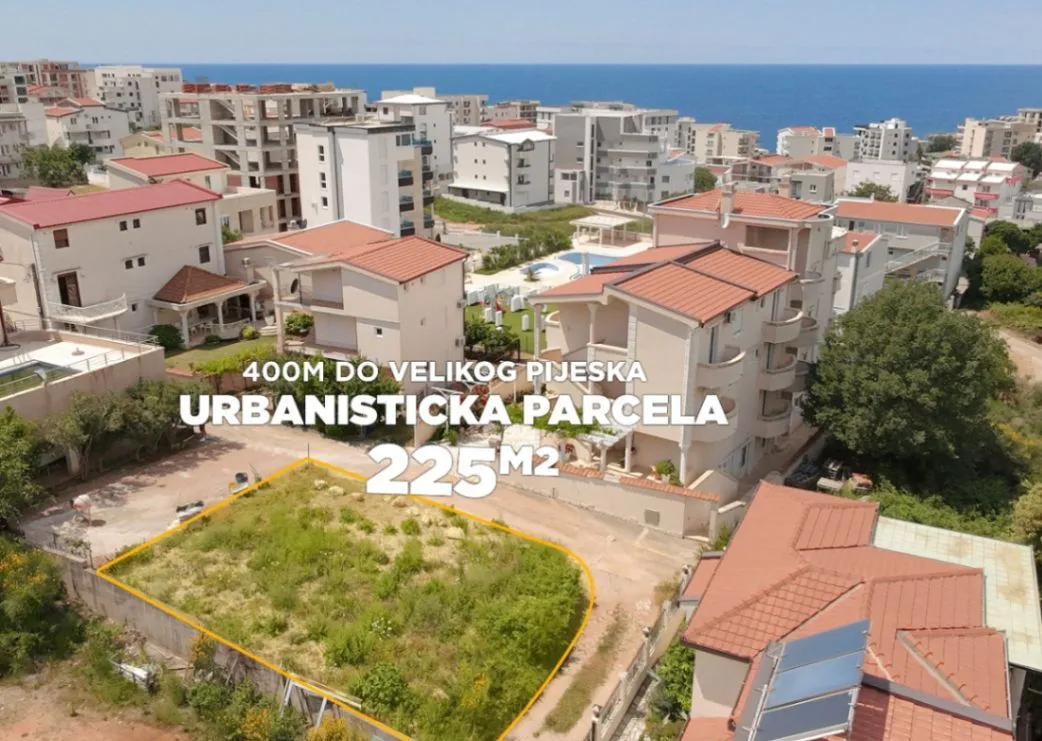 Prodaja, plac, 225m², Dobre Vode, Bar