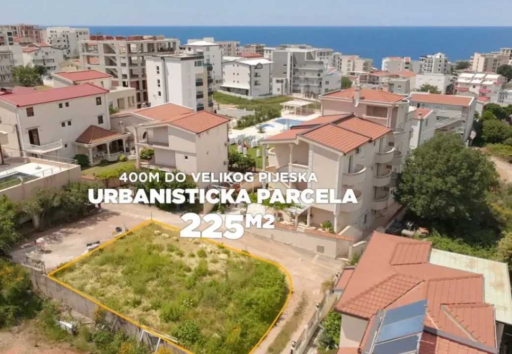 Sale, land lot, 225m², Dobre Vode, Bar