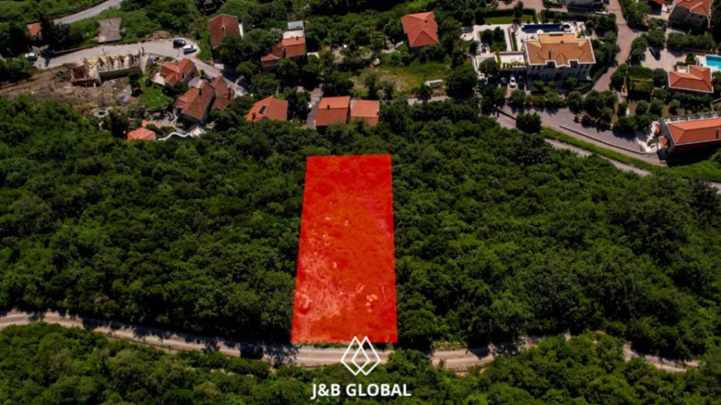 Prodaja, plac, 1000m², Prijevor, Budva