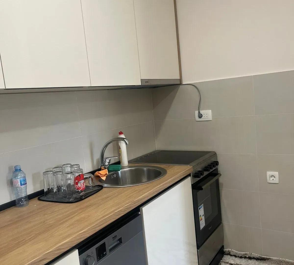 Rent, one bedroom apartment, 41m², Pobrežje, Podgorica