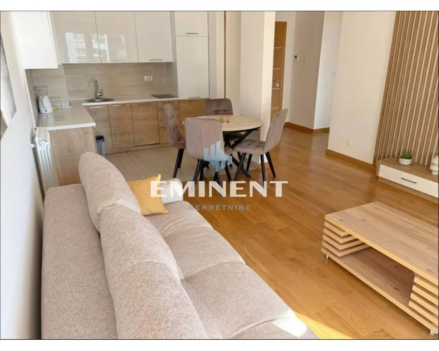 Izdavanje, dvosoban stan, 56m², Novi Beograd Blok 65, Novi Beograd Sve Podlokacije
