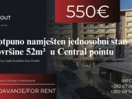 Izdavanje, jednosoban stan, 52m², City Kvart, Podgorica - image 1