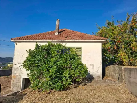 Pogled na zadnju stranu stare kuće sa krovom na dvije vode i velikim stablom u dvorištu. - image 2