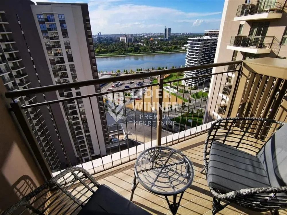 Rent, one bedroom apartment, 54m², Savski Venac, Beograd